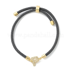 Adjustable Nylon Cord Bracelets&nbsp;BJEW-C096-01G-16