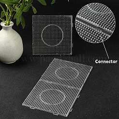 Square ABC Plastic Pegboards Used for 5x5mm DIY Fuse Beads&nbsp;DIY-YW0008-16