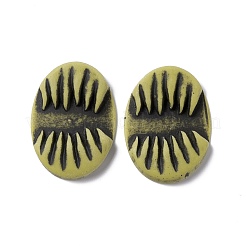 Halloween Cameos Opaque Resin Cabochons&nbsp;RESI-C017-01D