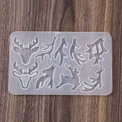Christmas Pendants DIY Silicone Mold&nbsp;DIY-K073-19C