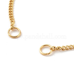 304 Stainless Steel Curb Chain Bracelet Makings&nbsp;AJEW-JB00995