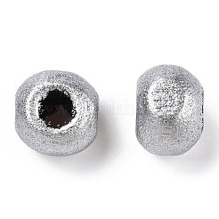 Spray Painted Wood Beads&nbsp;WOOD-Q030-83S