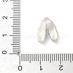 Brass Micro Pave Cubic Zirconia Pendants&nbsp;KK-P342-02P-01