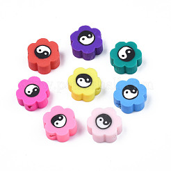Handmade Polymer Clay Beads&nbsp;CLAY-S096-046