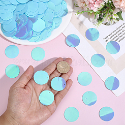 200Pcs PVC Paillette/Sequin Pendants&nbsp;FIND-HY0005-22C