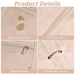 Nylon Travel Jewelry Bag&nbsp;AJEW-WH0596-904