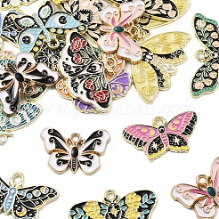 24Pcs 12 Styles Alloy Enamel Pendants&nbsp;ENAM-FS0001-94