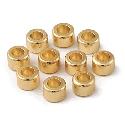 Rack Plating Brass European Beads&nbsp;KK-G452-37G