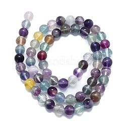 Natural Fluorite Beads Strands&nbsp;G-K245-A10-02