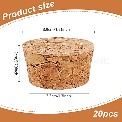 Cork Bottle Stopper&nbsp;FIND-WH0160-64A