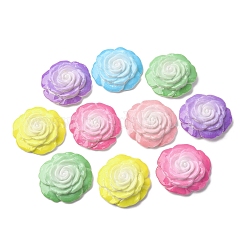 Opaque Resin Cabochons&nbsp;CRES-I046-06