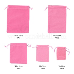 5 Style Rectangle Velvet Pouches&nbsp;TP-LS0001-01A