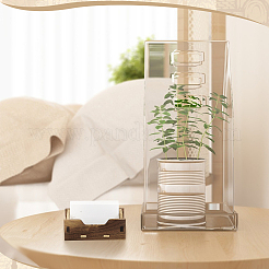 Wood Storage Gift Case for Postcard&nbsp;ODIS-WH0078-90