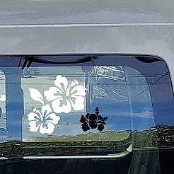 4Pcs 4 Styles PET Waterproof Self-adhesive Car Stickers&nbsp;DIY-WH0308-225A-094