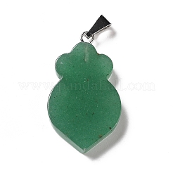 Natural Green Aventurine Pendants&nbsp;G-F714-01E