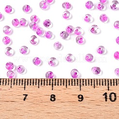 8/0 Inside Colours Transparent Glass Seed Beads&nbsp;SEED-T007-06J
