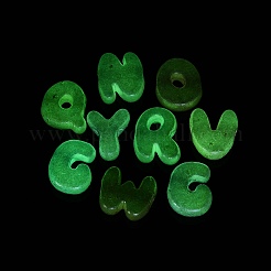 Luminous UV Plating Opaque Acrylic European Beads&nbsp;OACR-N160-49