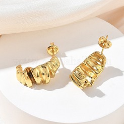 304 Stainless Steel Stud Earrings for Women&nbsp;EJEW-K333-14G