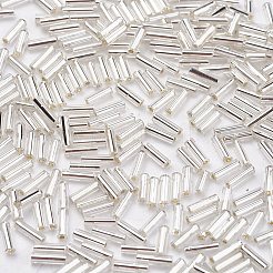 Glass Bugle Beads&nbsp;SEED-E001-6mm-21