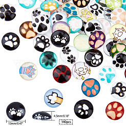 Glass Cabochons&nbsp;GGLA-PH0006-06A