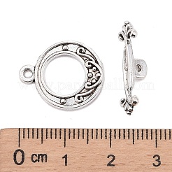 Tibetan Style Alloy Toggle Clasps&nbsp;LF1081Y-NF