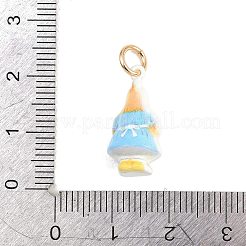 304 Stainless Steel Enamel Pendants&nbsp;STAS-F358-01G-12
