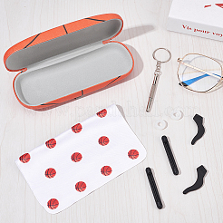 Creative Imitation Leather Eye Glasses Case&nbsp;AJEW-FH0003-58B