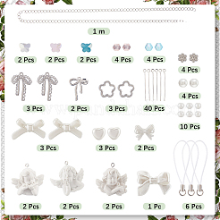 DIY Angel Bowknot Mobile Straps Making Kit&nbsp;DIY-SC0031-09