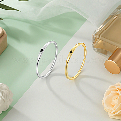 2Pcs 2 Colors Brass Finger Rings&nbsp;RJEW-GO0001-29
