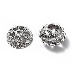 Tibetan Style Bead Caps&nbsp;TIBEB-00852-AS-NR