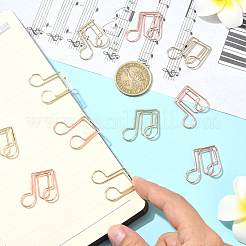 40Pcs 2 Colors Iron Paper Clips&nbsp;AJEW-SP0002-98C