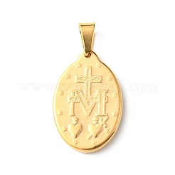 Ion Plating(IP) 304 Stainless Steel Pendants&nbsp;STAS-F223-43G