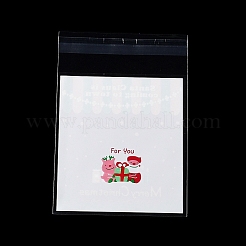 Christmas Theme Plastic Bakeware Bag&nbsp;OPP-Q004-03E