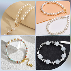1200pcs 6 Colors Brass Crimp Beads&nbsp;KK-SP0002-29
