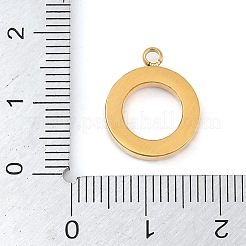 PVD Vacuum Plating 304 Stainless Steel Rhinestone Pendants&nbsp;STAS-S131-04G-01
