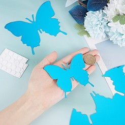 1 Set Plastic Mirror Wall Stickers&nbsp;AJEW-CN0001-65D