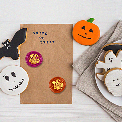 Halloween Wax Seal Stamp Set&nbsp;AJEW-WH0208-1320