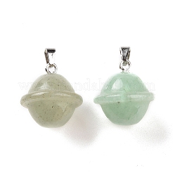 Natural Green Aventurine Pendants&nbsp;G-B041-01P-14