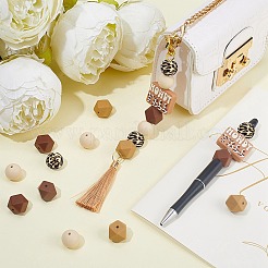 5 Style Cowboy Theme Food Grade Eco-Friendly Silicone Beads&nbsp;SIL-SC0001-68