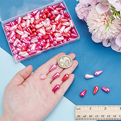 150Pcs 5 Colors ABS Plastic Beads&nbsp;CCB-PH0001-28