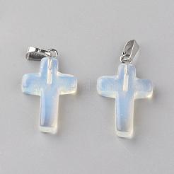 Synthetic Opalite Pendants&nbsp;G-J354-10