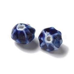 Vintage Porcelain Pumpkin Beads&nbsp;PORC-L080-A03
