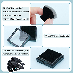 48Pcs Plastic Jewelry Set Boxes&nbsp;OBOX-BC0001-52