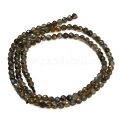 Natural Labradorite Beads Strands&nbsp;GG-CBA9722-A03-3mm