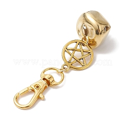 Iron Bell Pendant Decoration&nbsp;HJEW-JM02276-02