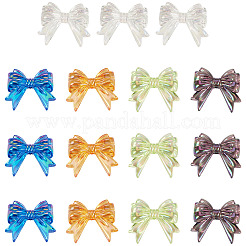 15Pcs Transparent Acrylic Beads&nbsp;OACR-TA0003-83