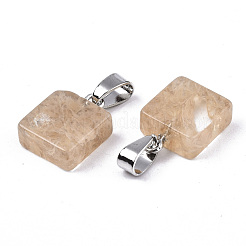 Watermelon Stone Glass Pendants&nbsp;G-T131-103