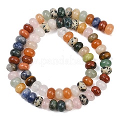 Natural Mixed Stone Beads Strands&nbsp;GG-CBAD029-B03-5x8mm