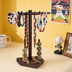 Baseball T Bar Wood Ring Display Stands&nbsp;RDIS-WH0019-22