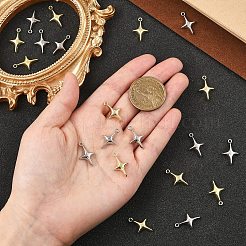 20Pcs 2 Colors Alloy Pendants&nbsp;INS-YW0001-01